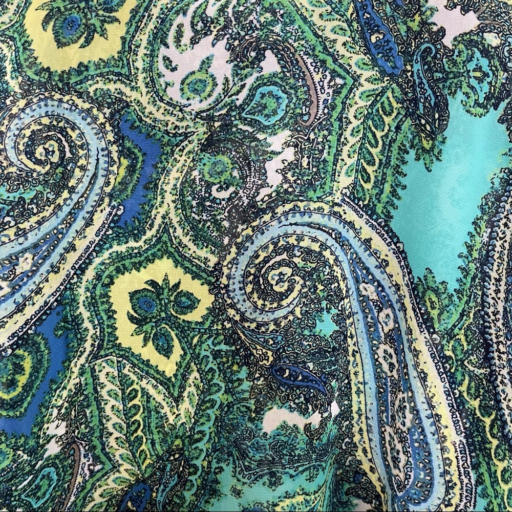 MSK sleeveless paisley print dress - Picture 5 of 9